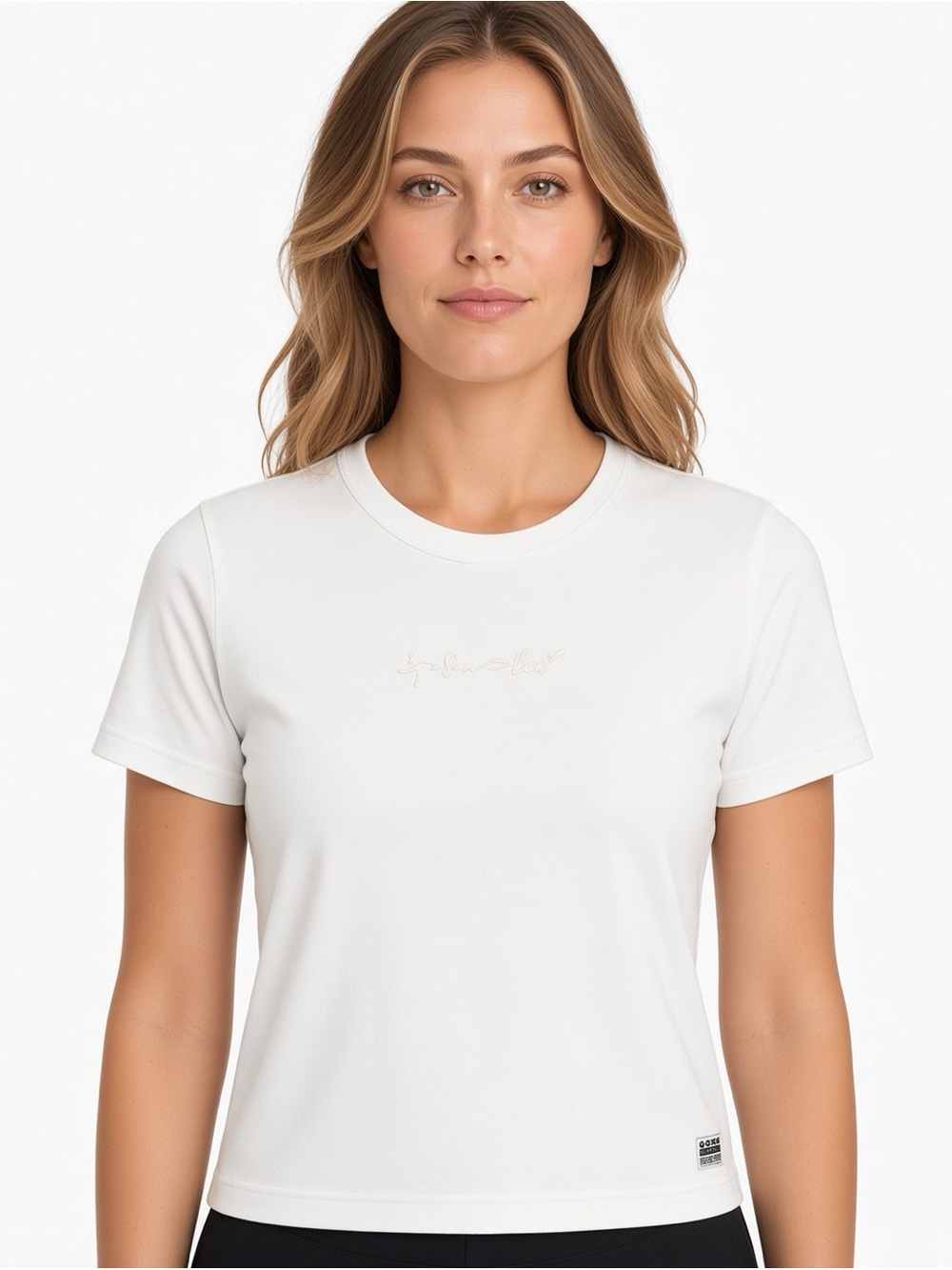 G-Star Women's Chalk Short Sleeve Crew Tee with script various sizes NWT